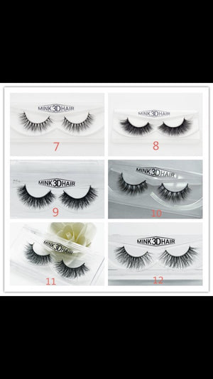 Mink Fluff Natural 3D Lashes